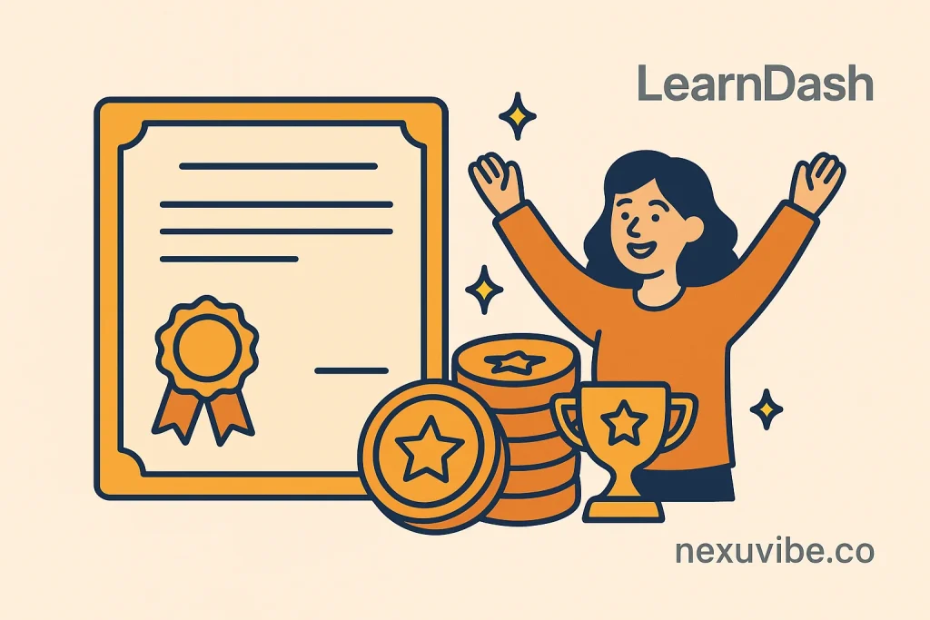 LearnDash Guide - Your Ultimate Guide to Building an Online Learning Empire 7 Certificates and Badges: Rewarding Success with Style Using LearnDash