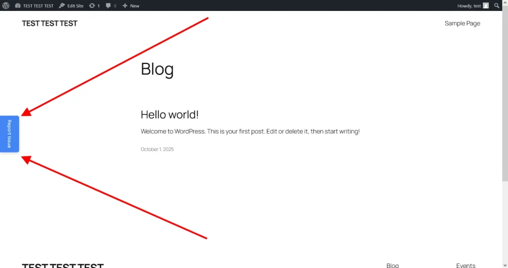WordPress Report Issue Plugin - Secure User Feedback Collection with File Upload & reCAPTCHA