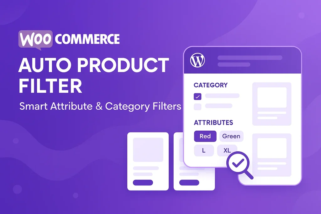 WooCommerce Auto Product Filter – Smart Attribute & Category Filters