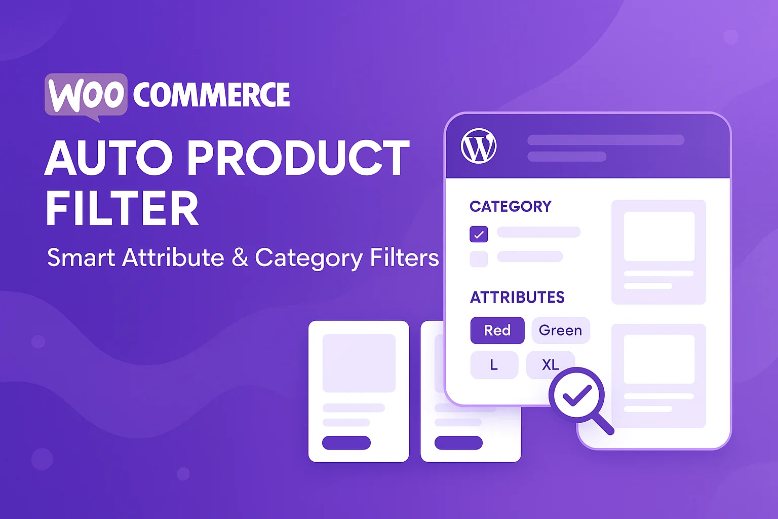 WooCommerce Auto Product Filter – Smart Attribute & Category Filters
