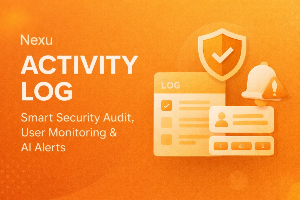 Nexu Activity Log – Smart Security Audit, User Monitoring & AI Alerts