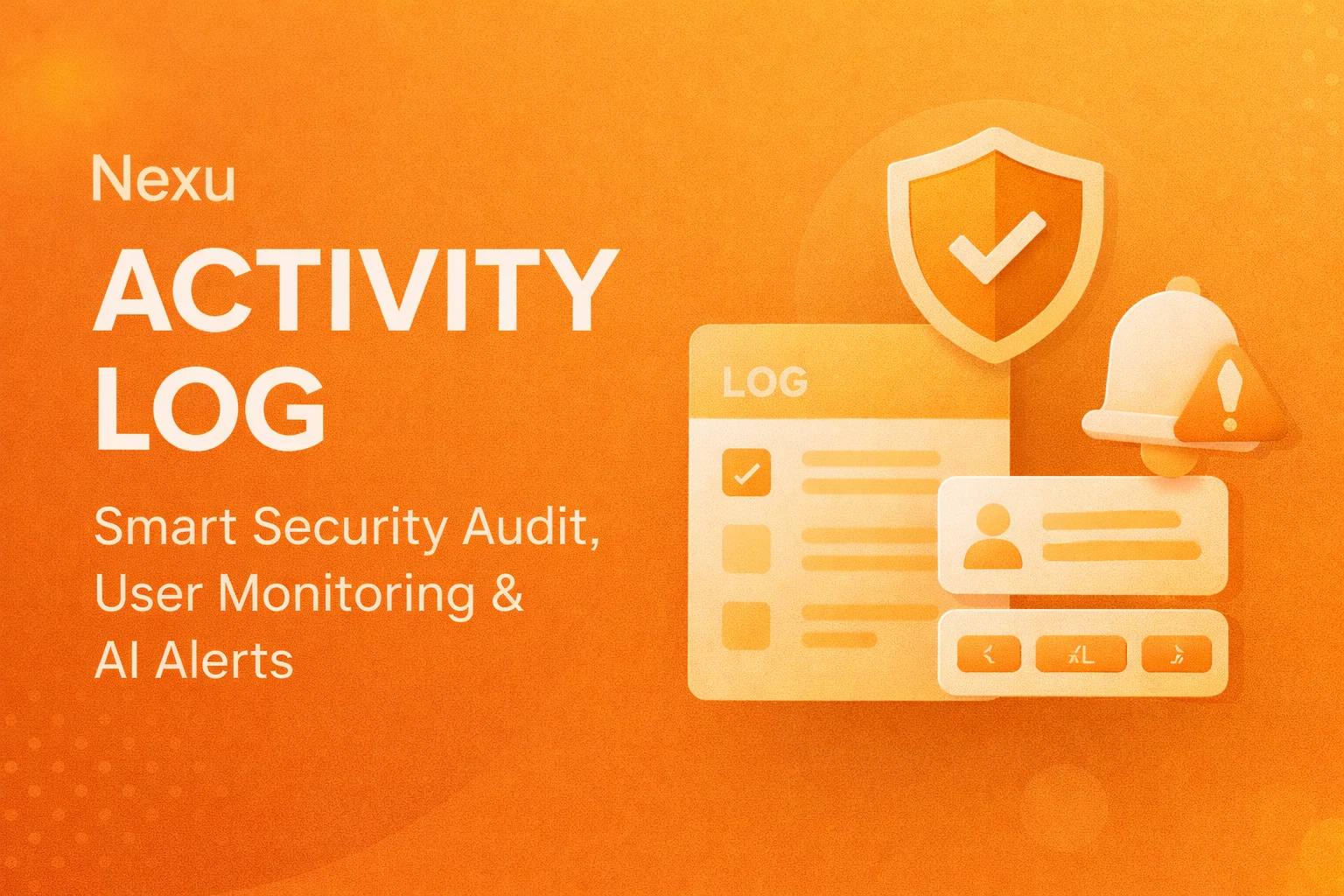 Nexu Activity Log – Smart Security Audit, User Monitoring & AI Alerts