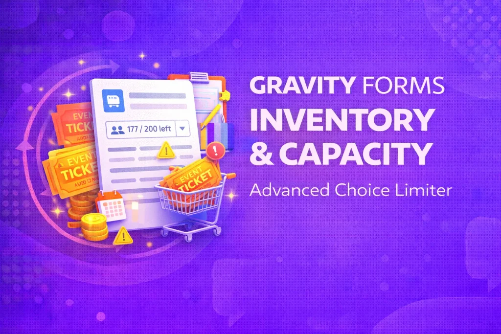 NEXU Inventory Capacity Advanced Choice Limiter for Gravity Forms Plugins