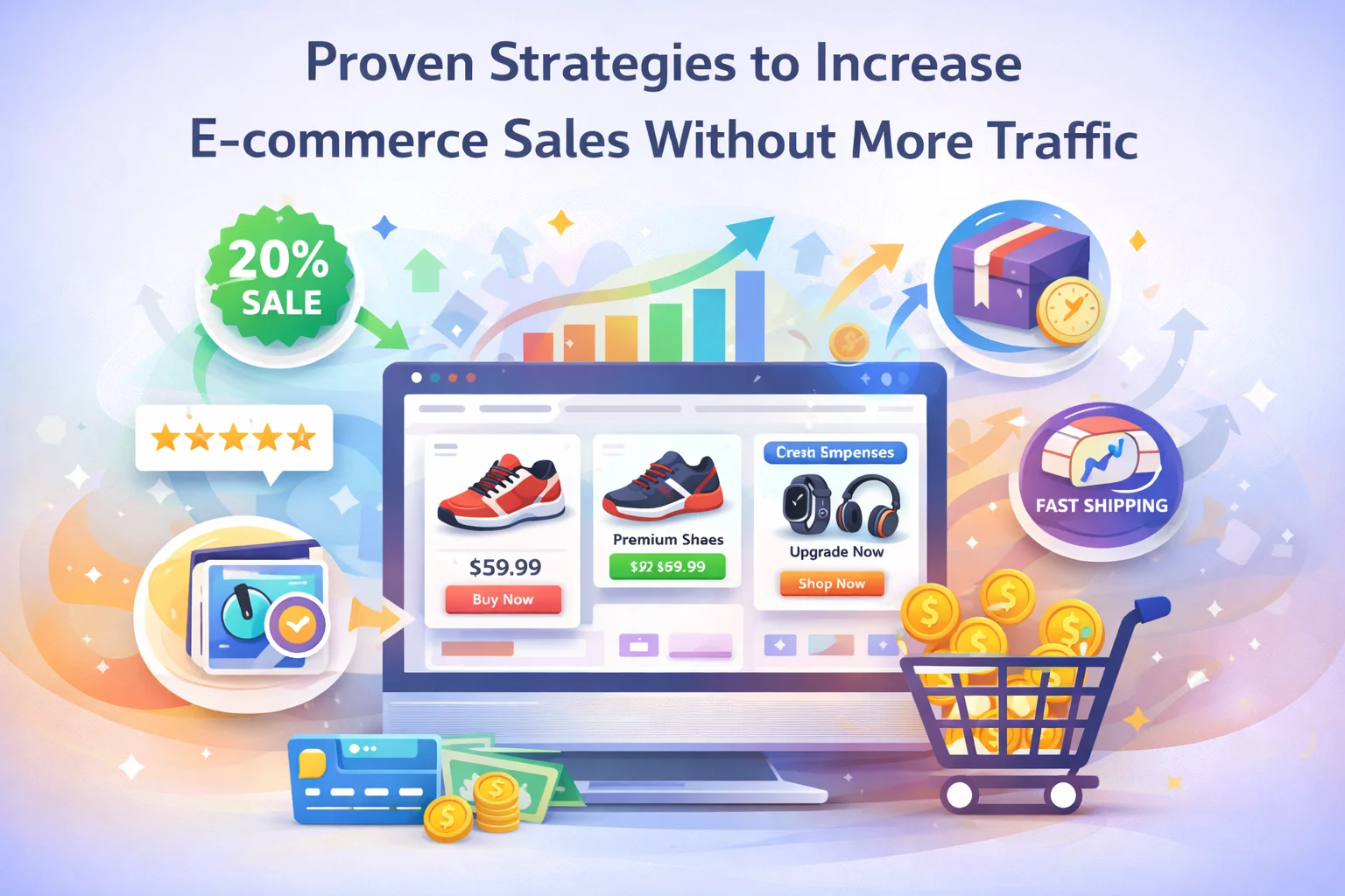 5 Proven Strategies to Increase E-commerce Sales Without More Traffic 1 5 proven strategies to increase e-commerce sales without more traffic – WooCommerce growth guide 2026