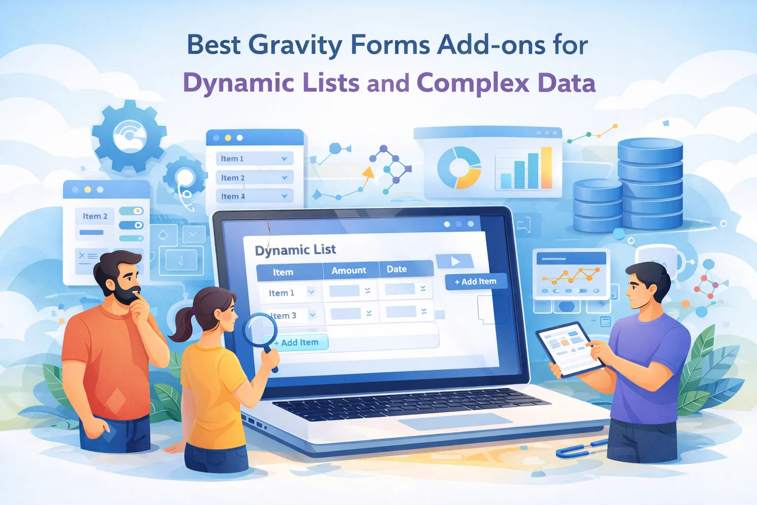 Best Gravity Forms add-ons for dynamic lists and complex data – comparing repeater and nested field plugins for WordPress multi-row data collection 2026