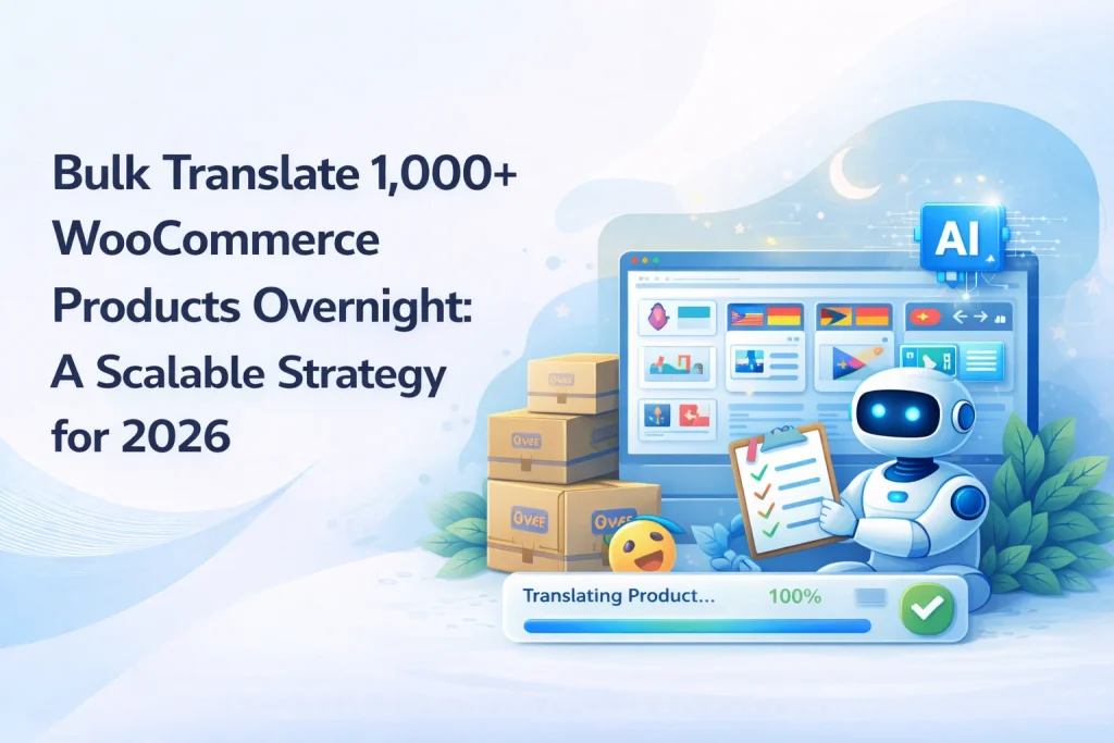 Bulk Translate 1000 WooCommerce Products Overnight A Scalable Strategy for 2026