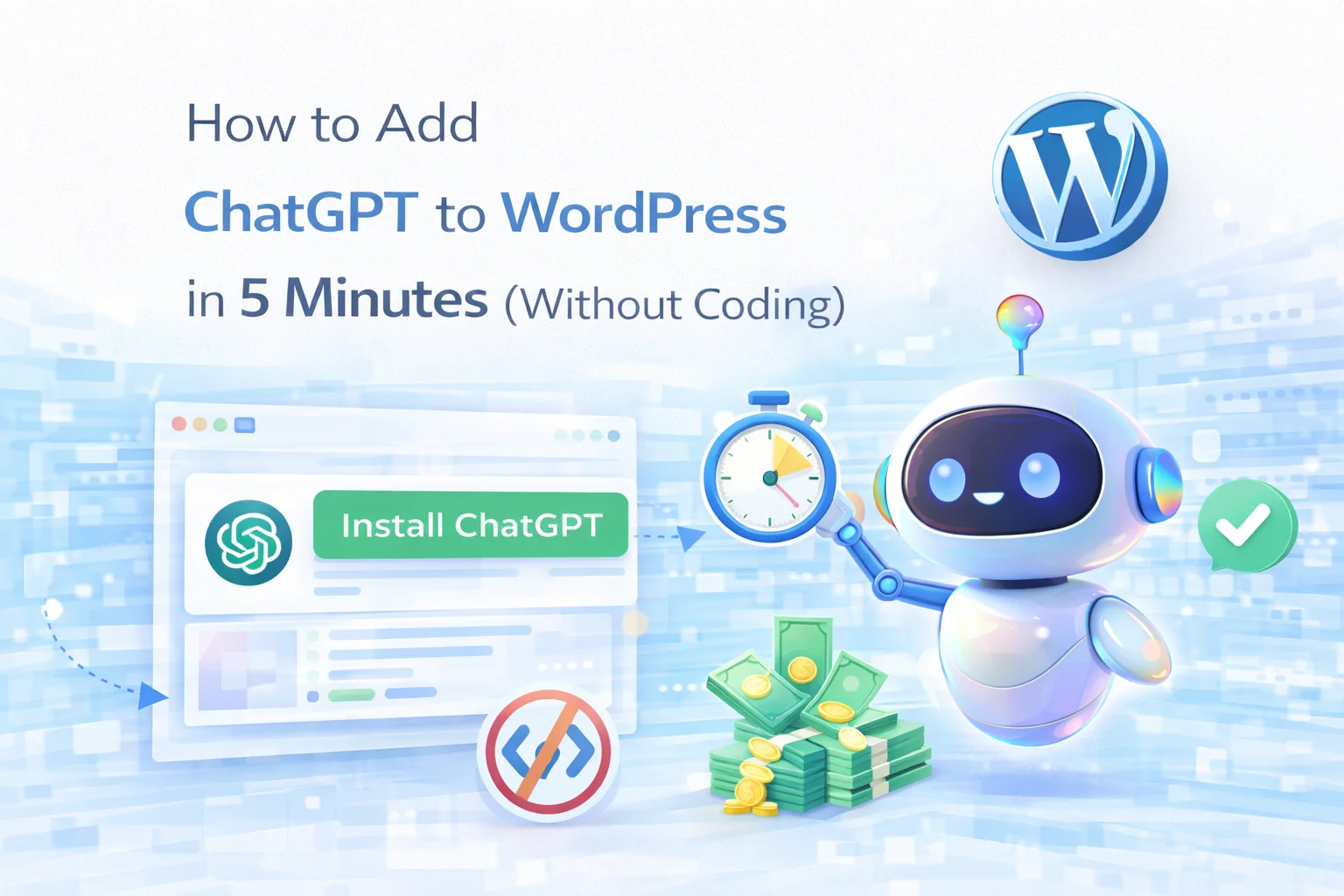 How to add ChatGPT to WordPress in 5 minutes without coding – complete guide to three AI plugins for chatbot comments and translation 2026