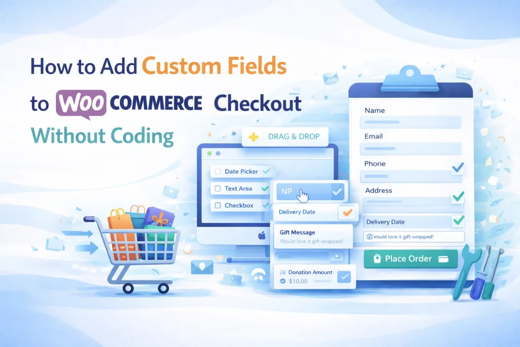 How to Add Custom Fields to WooCommerce Checkout Without Coding