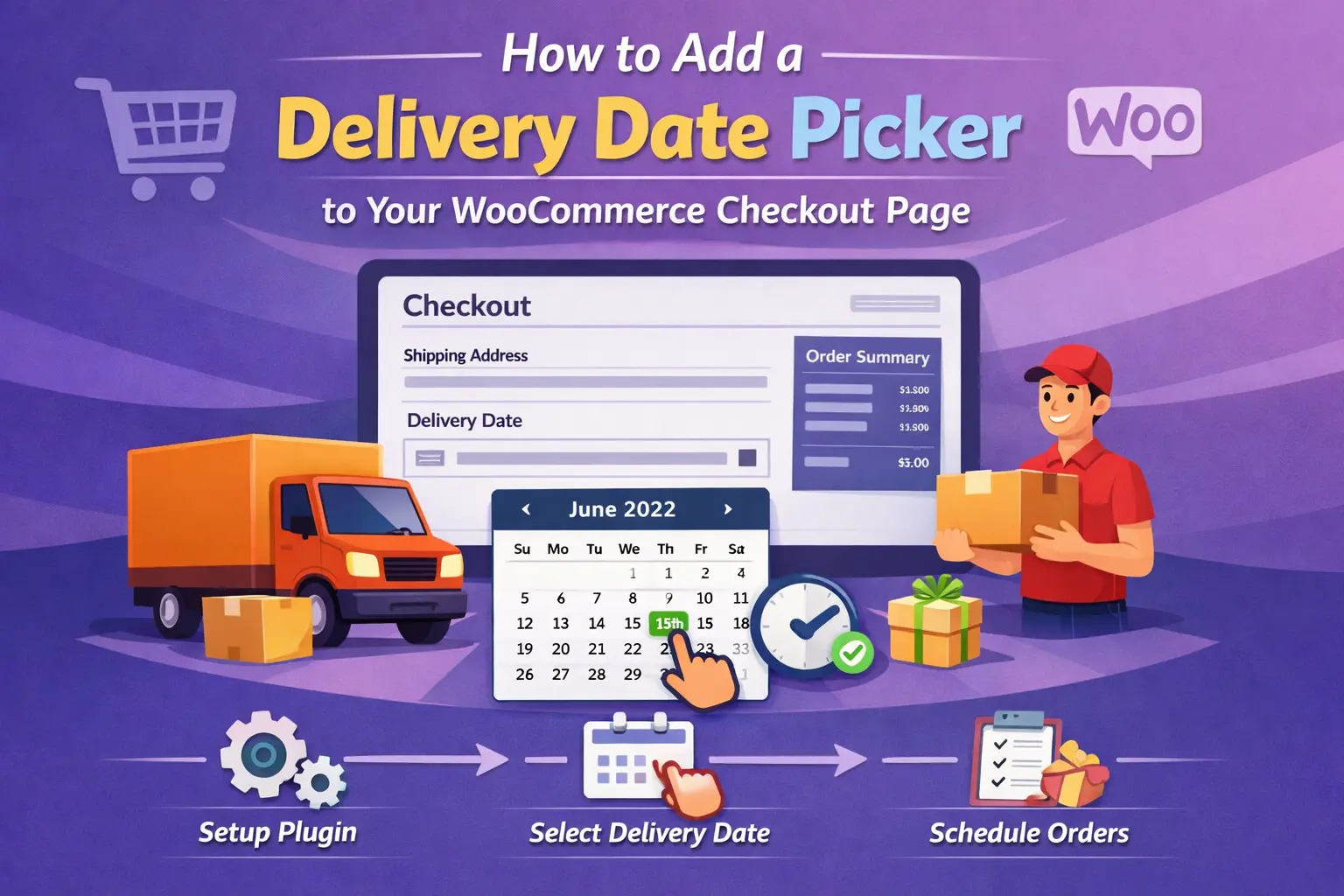 How to Add a Delivery Date Picker to Your WooCommerce Checkout Page 1 How to add a delivery date picker to WooCommerce checkout – step by step guide for store owners who want to let customers choose their delivery date without custom code in 2026