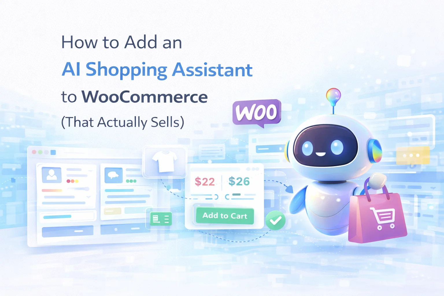 How to add an AI shopping assistant to WooCommerce that actually sells – complete guide to WooCommerce AI chatbot with product recommendations and RAG auto-indexing 2026