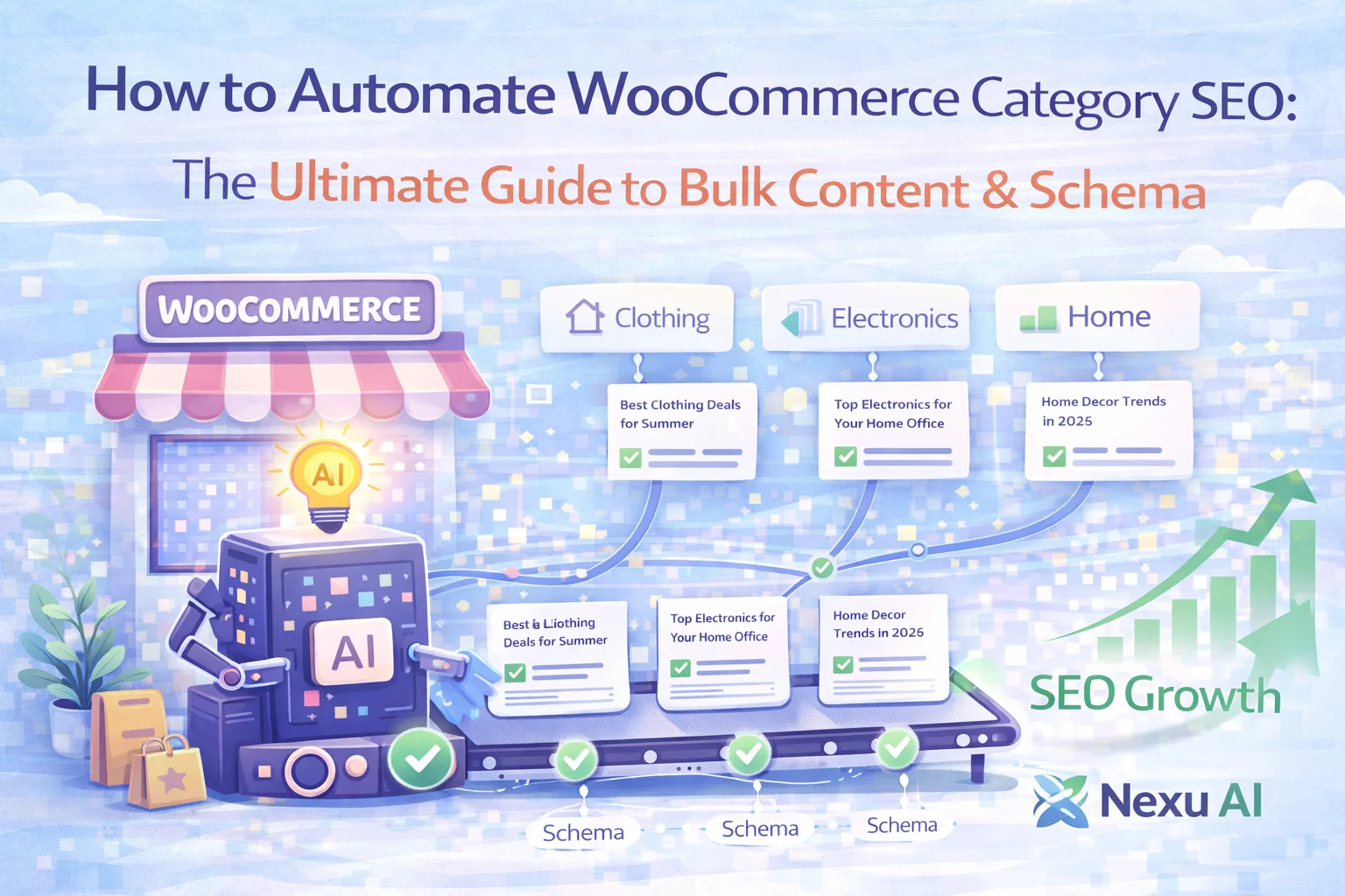 How to automate WooCommerce category SEO with bulk content generation and schema markup – the complete guide for store owners and agencies in 2026