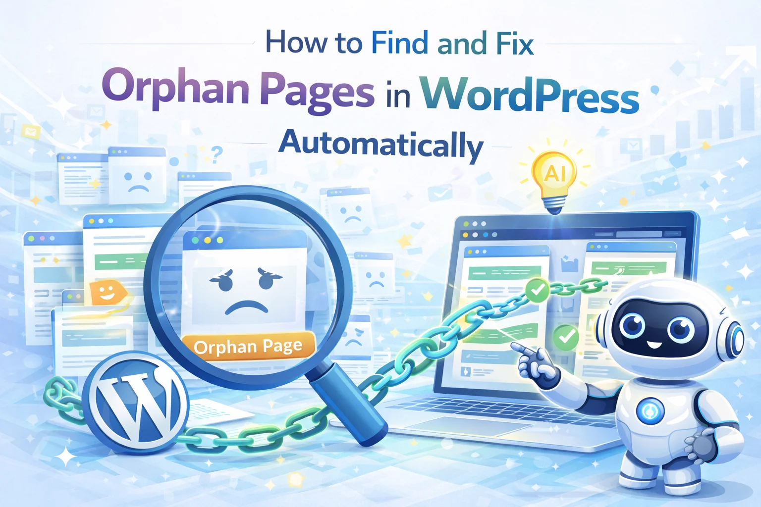 How to find and fix orphan pages in WordPress automatically – complete guide to orphan page detection, rescue linking and SEO recovery in 2026