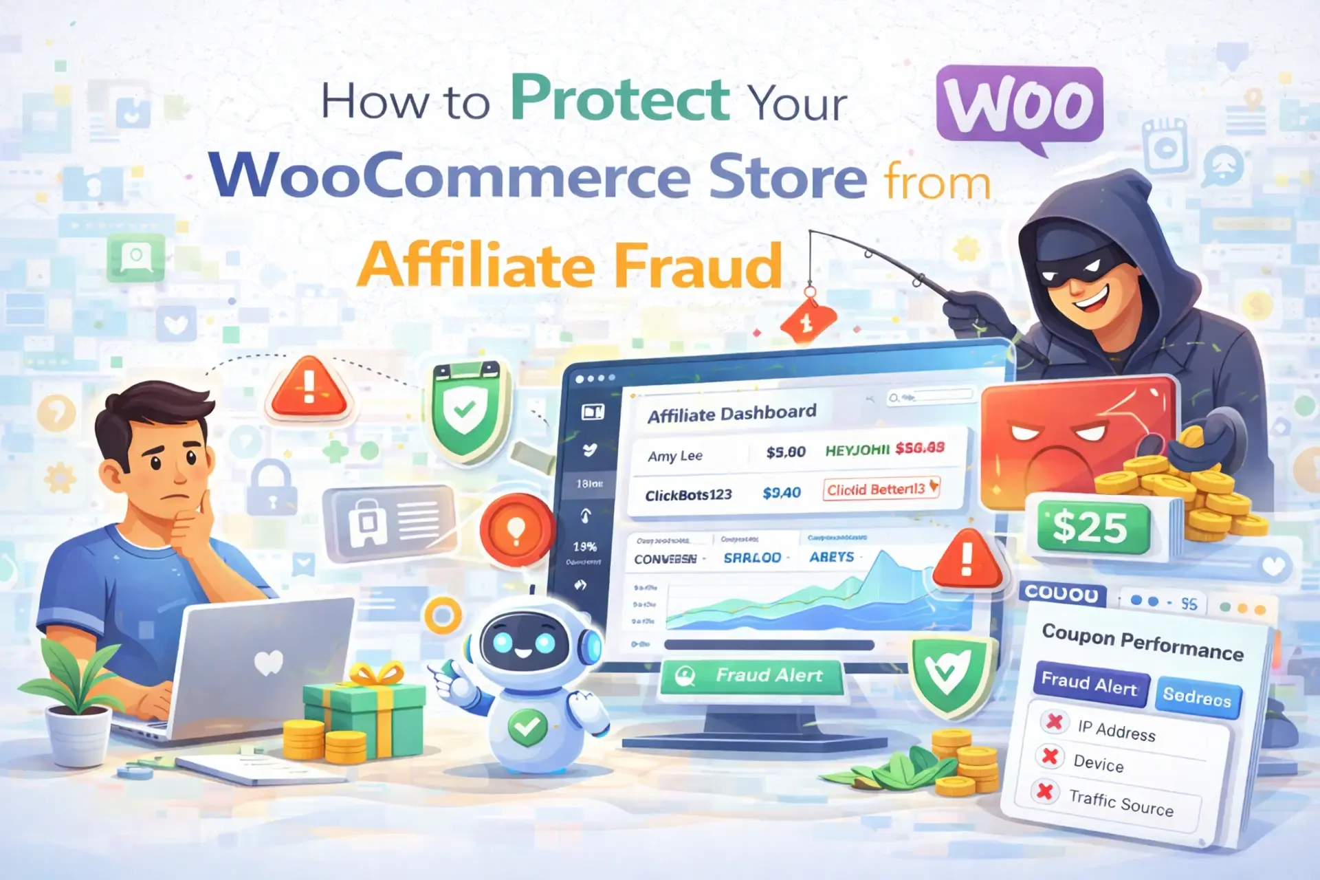 How to protect your WooCommerce store from affiliate fraud – complete guide to detecting and preventing affiliate commission fraud using Affiliate Engine plugin fraud detection tools in 2026