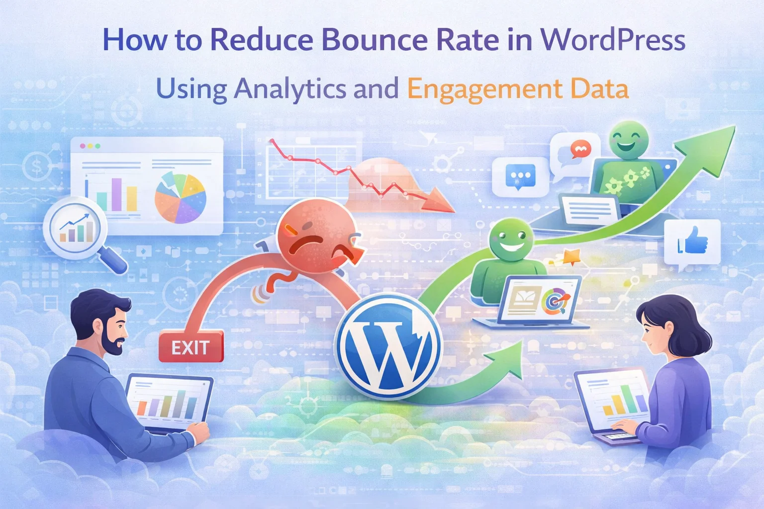 How to reduce bounce rate in WordPress using analytics and engagement data for better conversions and user retention in 2026
