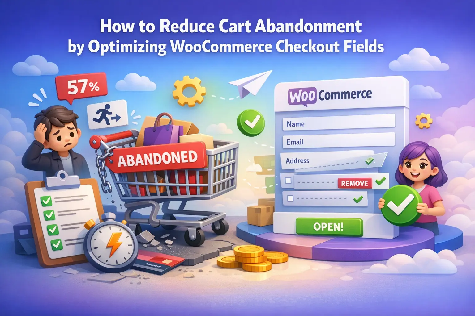 How to reduce WooCommerce cart abandonment by optimizing checkout fields – a complete guide for store owners and developers in 2026
