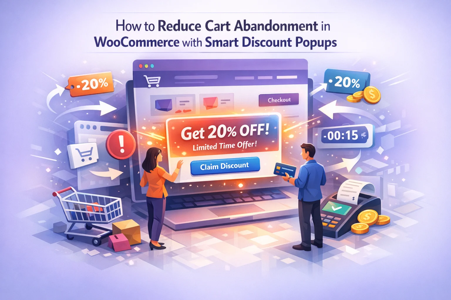 How to reduce cart abandonment in WooCommerce with smart discount popups – practical strategies for recovering lost sales with targeted promotional notifications in 2026