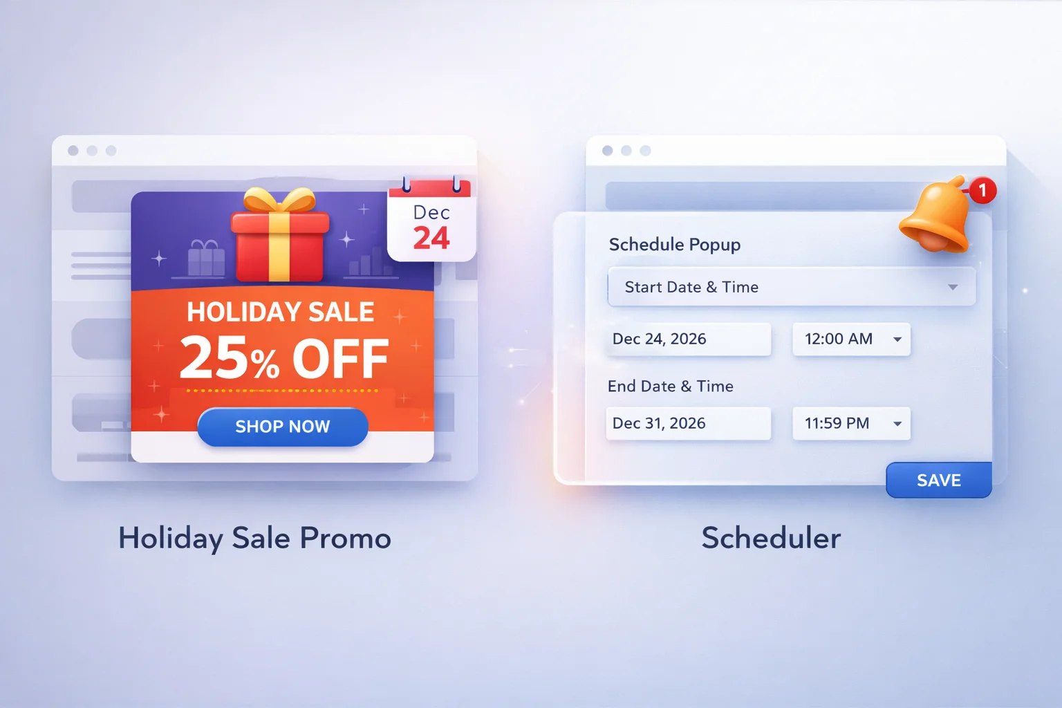How to Schedule Promotional Popups in WooCommerce for Holiday Sales 1 How to schedule promotional popups in WooCommerce for holiday sales – automating Black Friday Cyber Monday and seasonal discount campaigns with smart popup scheduling