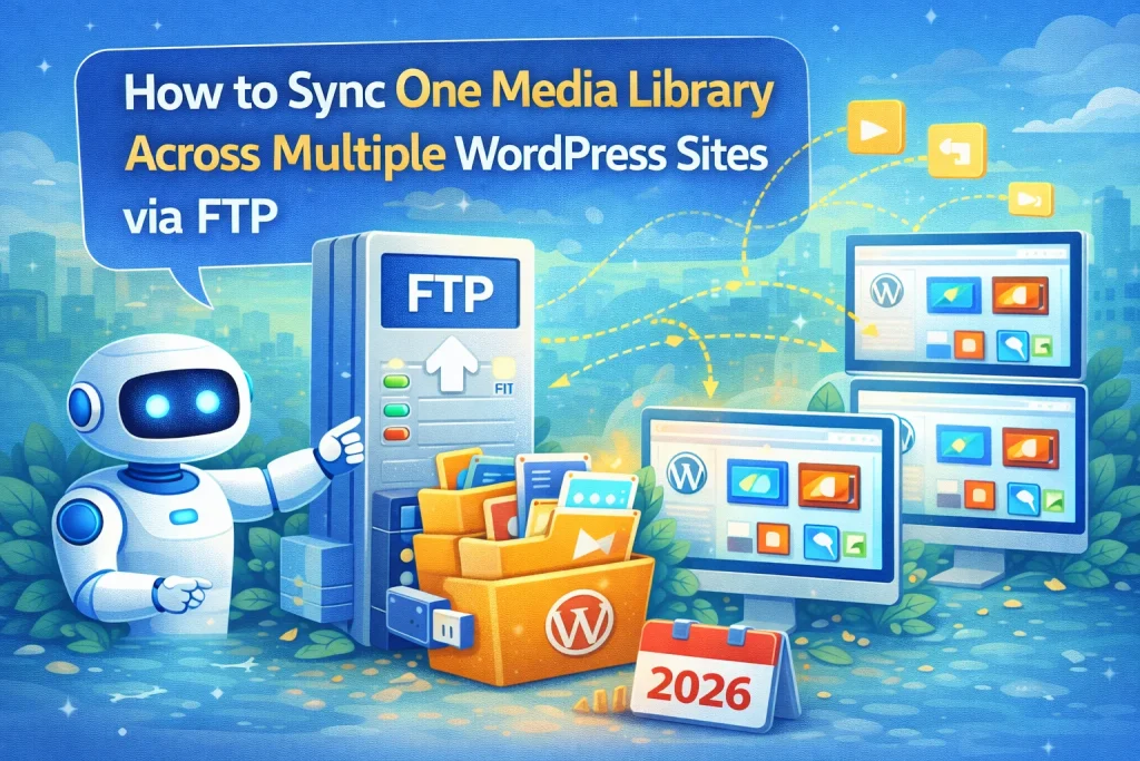 How to Sync One Media Library Across Multiple WordPress Sites via FTP 1