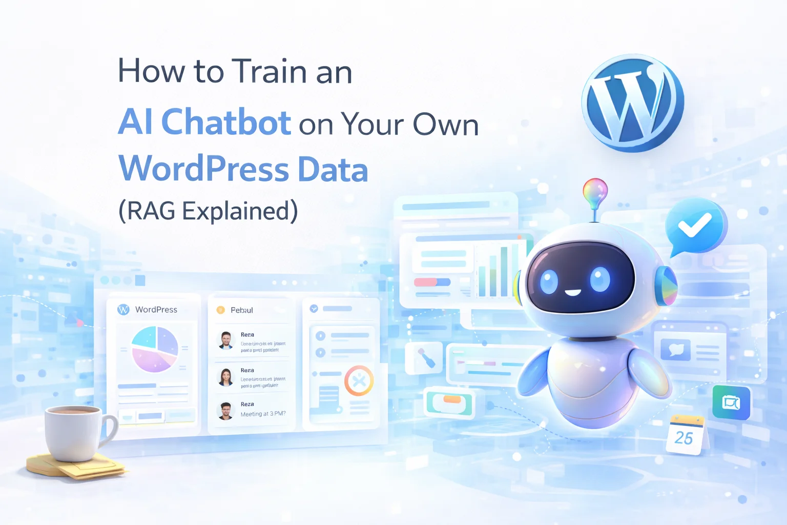 How to train an AI chatbot on your own WordPress data using RAG retrieval augmented generation – complete step by step guide for WordPress site owners in 2026