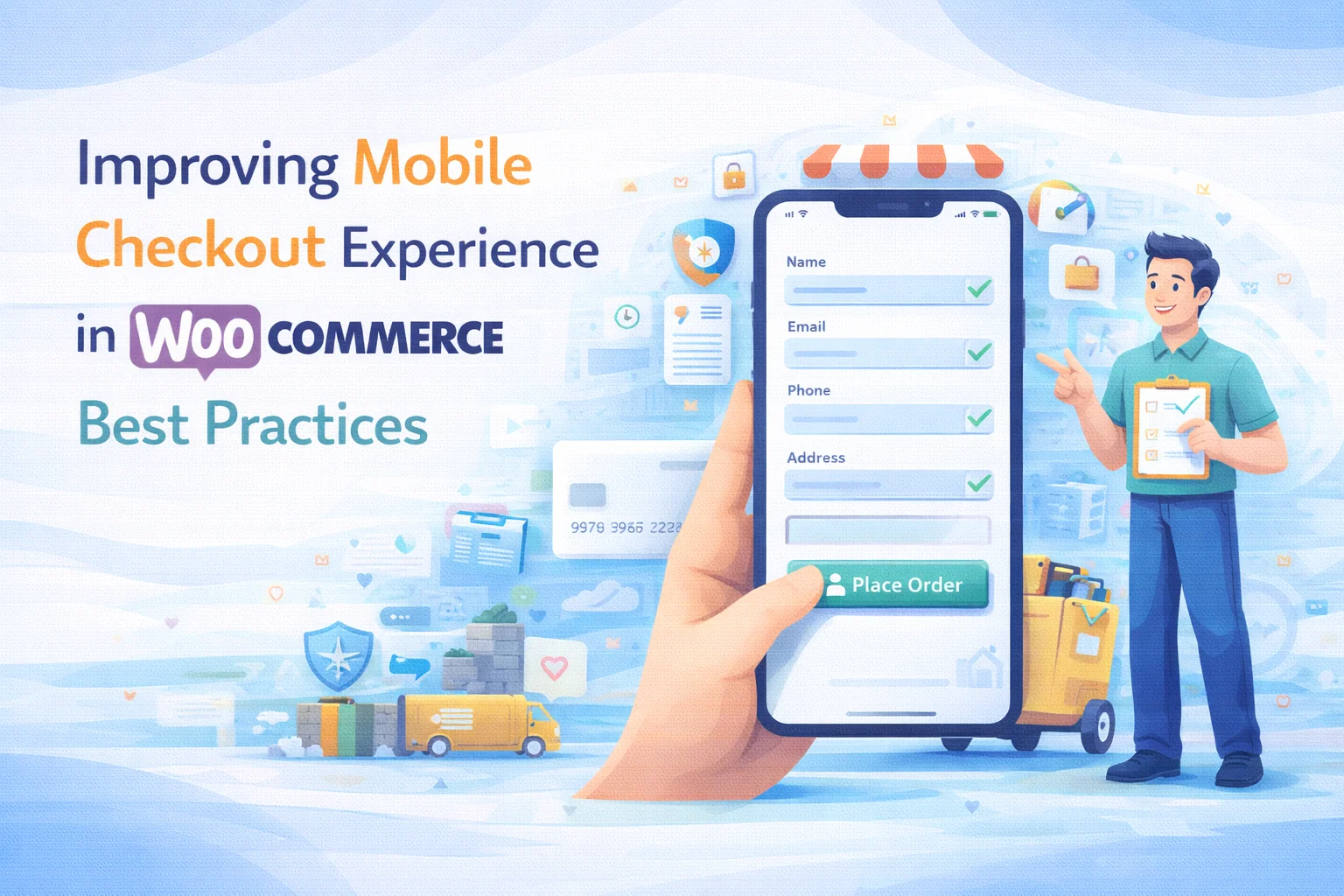Best practices for improving mobile checkout experience in WooCommerce – optimizing checkout fields layout and form design for smartphone users and higher mobile conversions