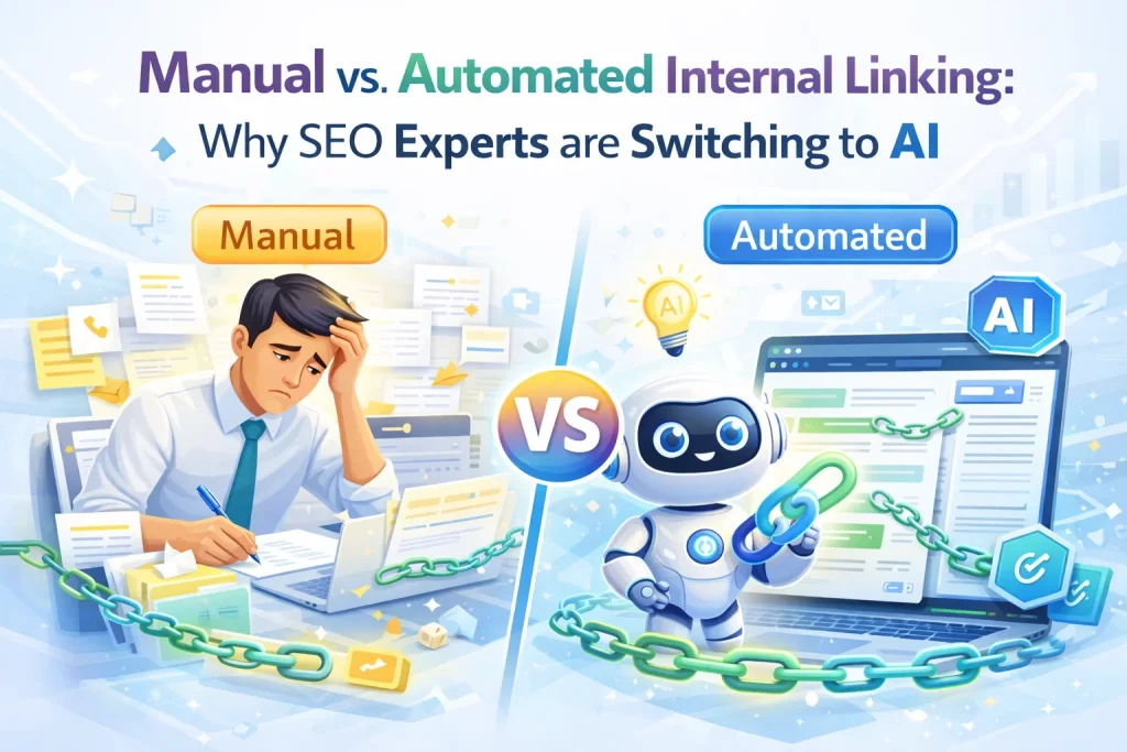 Manual vs. Automated Internal Linking Why SEO Experts are Switching to AI