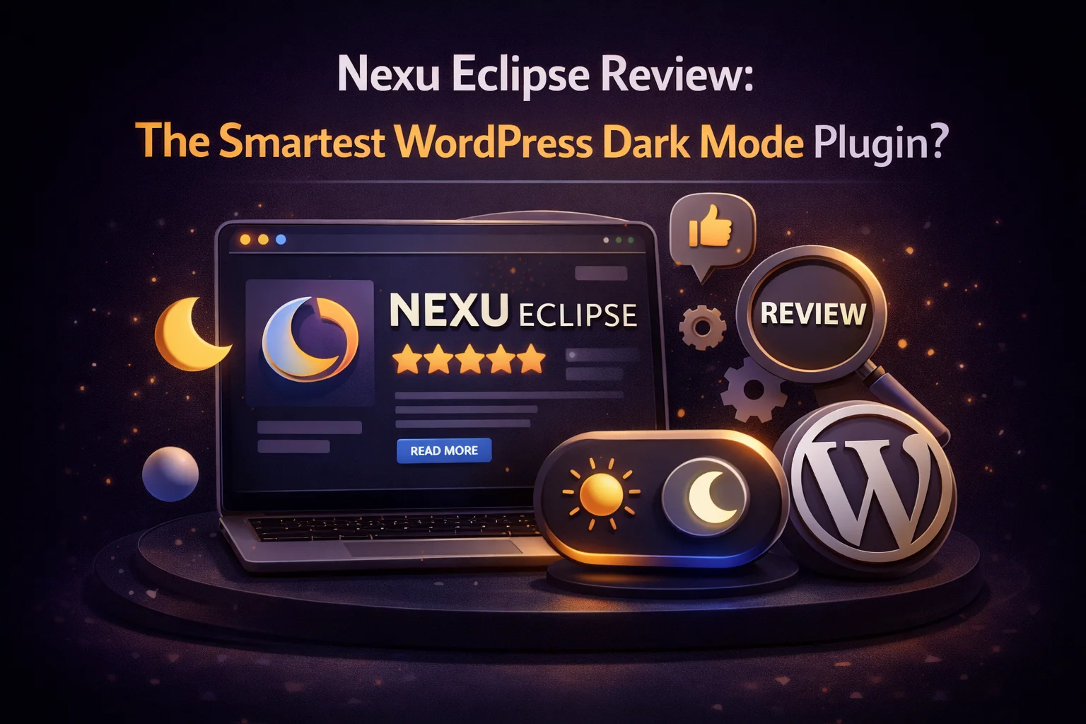 Nexu Eclipse Review: The Smartest WordPress Dark Mode Plugin? 1 Nexu Eclipse vs free dark mode plugins comparison 2026 – honest head-to-head analysis of premium versus free WordPress dark mode solutions for site owners
