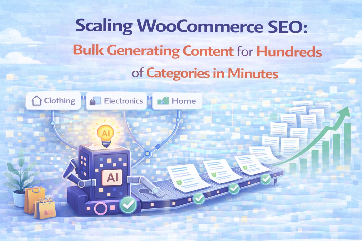 Scaling WooCommerce SEO: Bulk Generating Content for Hundreds of Categories in Minutes 1 Scaling WooCommerce SEO with bulk content generation for hundreds of category pages in minutes – large catalog SEO automation guide for store owners and agencies in 2026