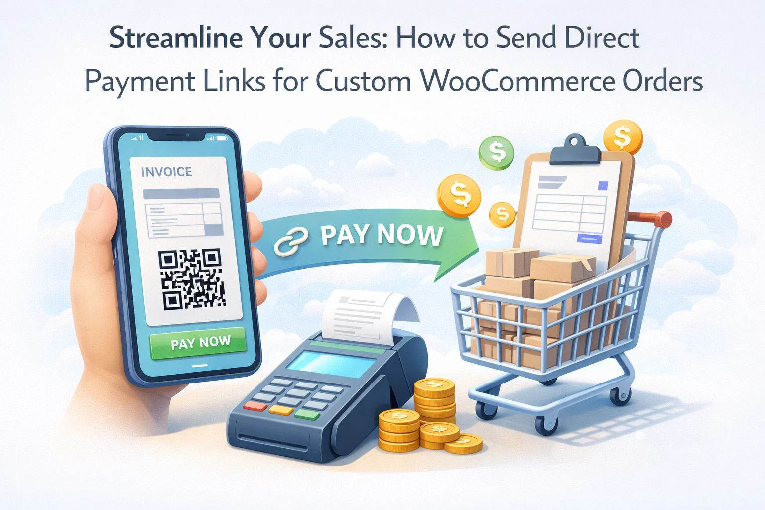 How to send direct payment links for custom WooCommerce orders – streamline your sales workflow with admin-initiated billing and one-click payment links 2026