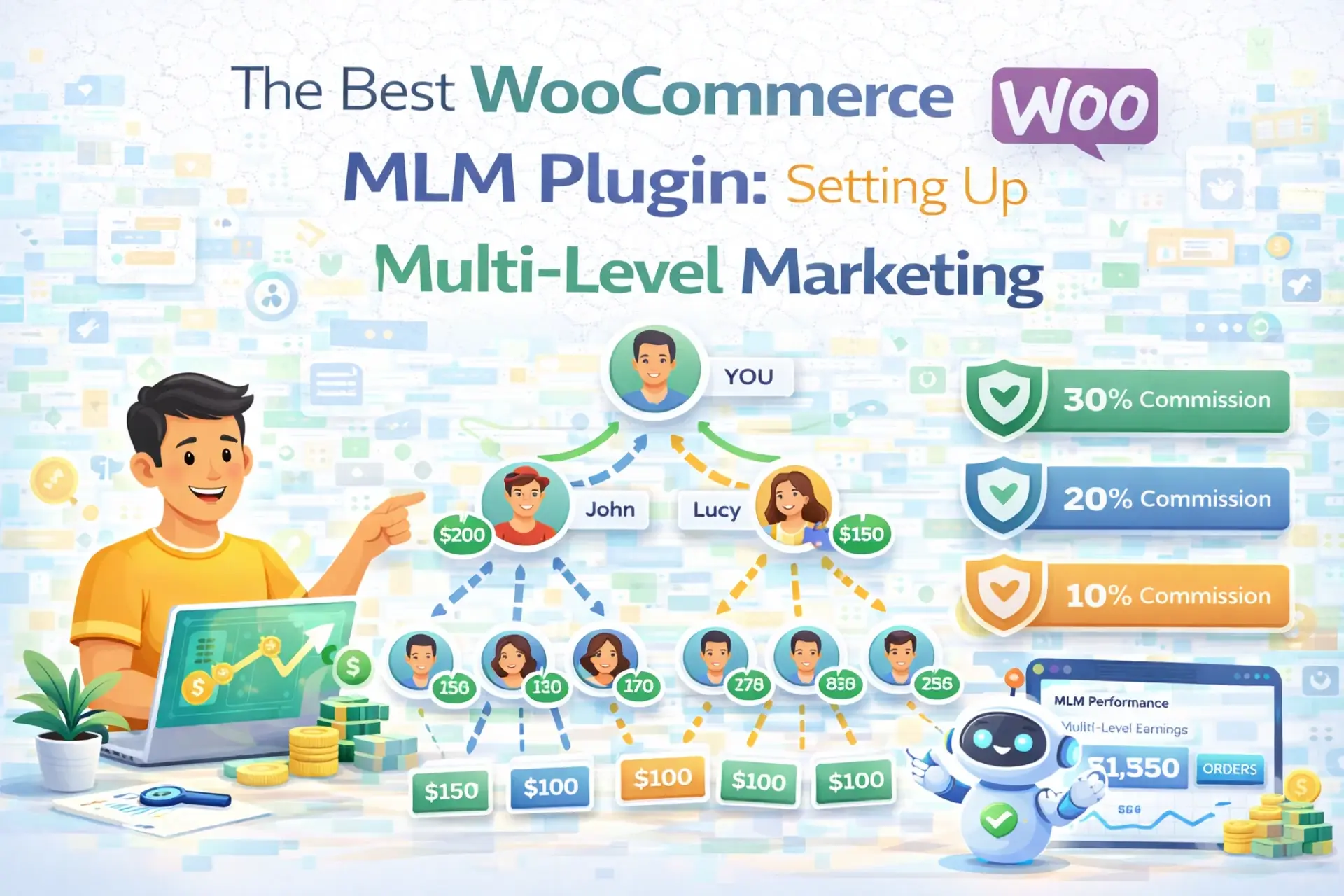 The Best WooCommerce MLM Plugin: Setting Up Multi-Level Marketing 1 The best WooCommerce MLM plugin for setting up multi-level marketing commission structures in 2026 – complete comparison guide for WordPress stores using Affiliate Engine with free MLM Matrix add-on
