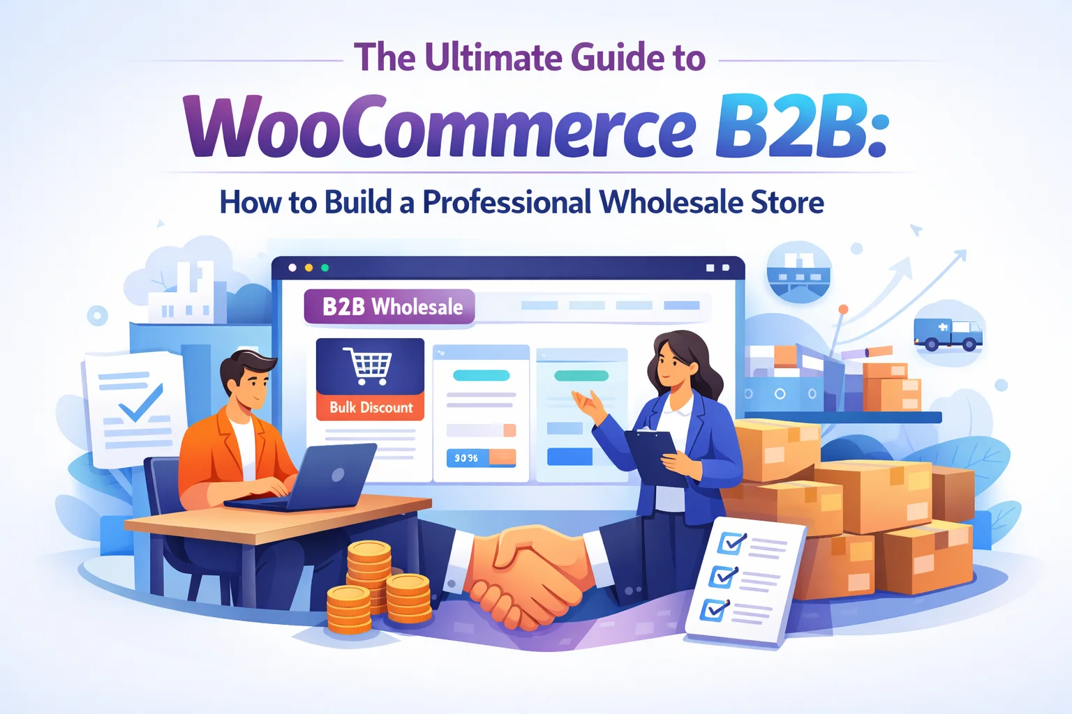 The Ultimate Guide to WooCommerce B2B: How to Build a Professional Wholesale Store in 2026 1 The ultimate guide to WooCommerce B2B – how to build a professional wholesale store in 2026 with tiered pricing, wholesale registration, and bulk order features