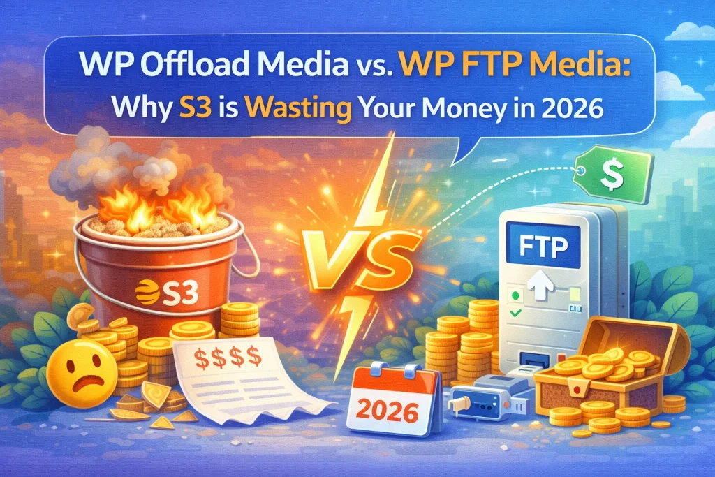 WP Offload Media vs. WP FTP Media Why S3 is Wasting Your Money in 2026