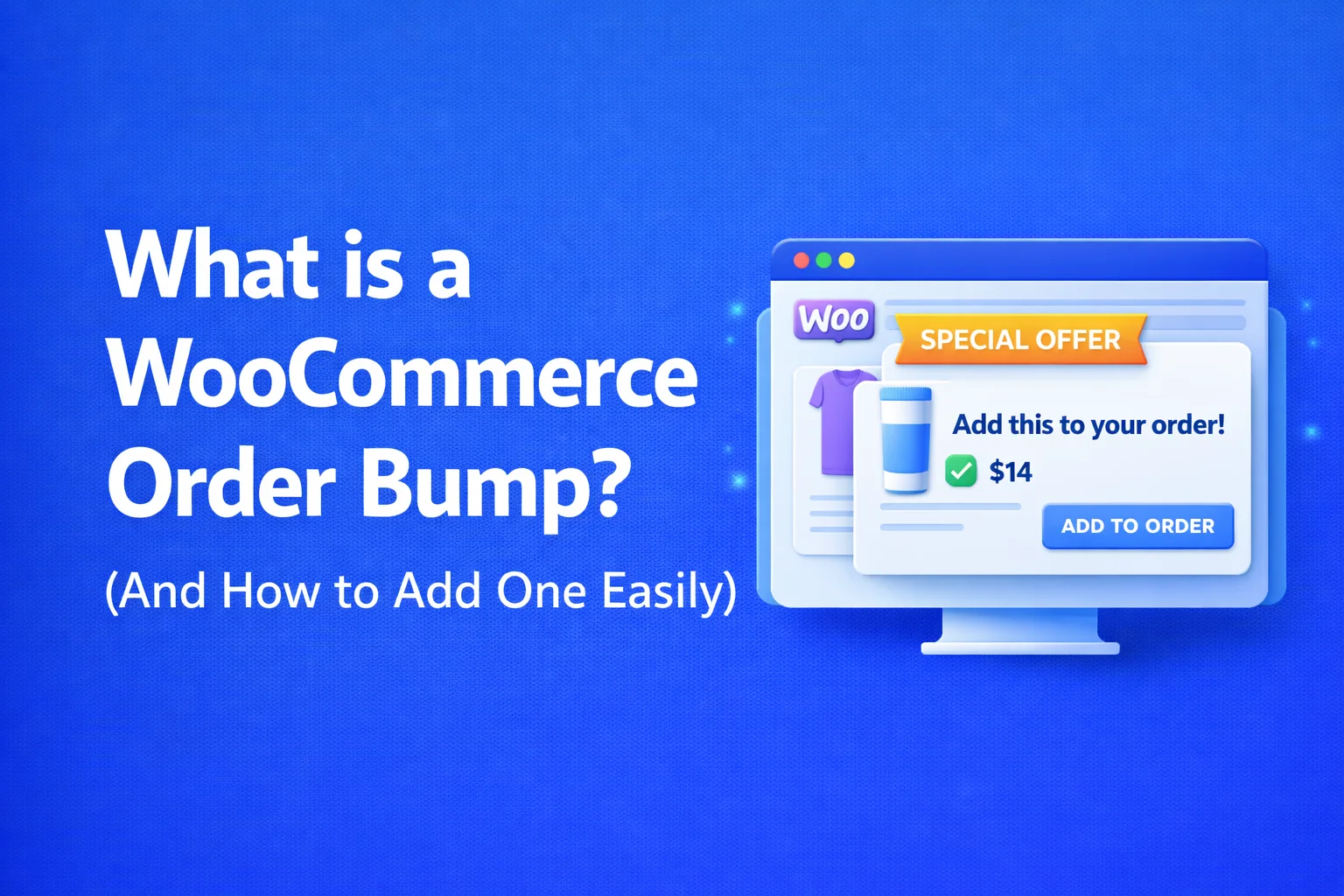 What is a WooCommerce Order Bump and how to add one easily to your WooCommerce store