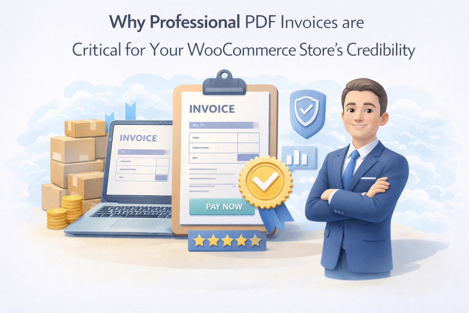 Why Professional PDF Invoices are Critical for Your WooCommerce Store’s Credibility 1 Why professional PDF invoices are critical for WooCommerce store credibility – how branded invoice design impacts client trust and repeat business 2026