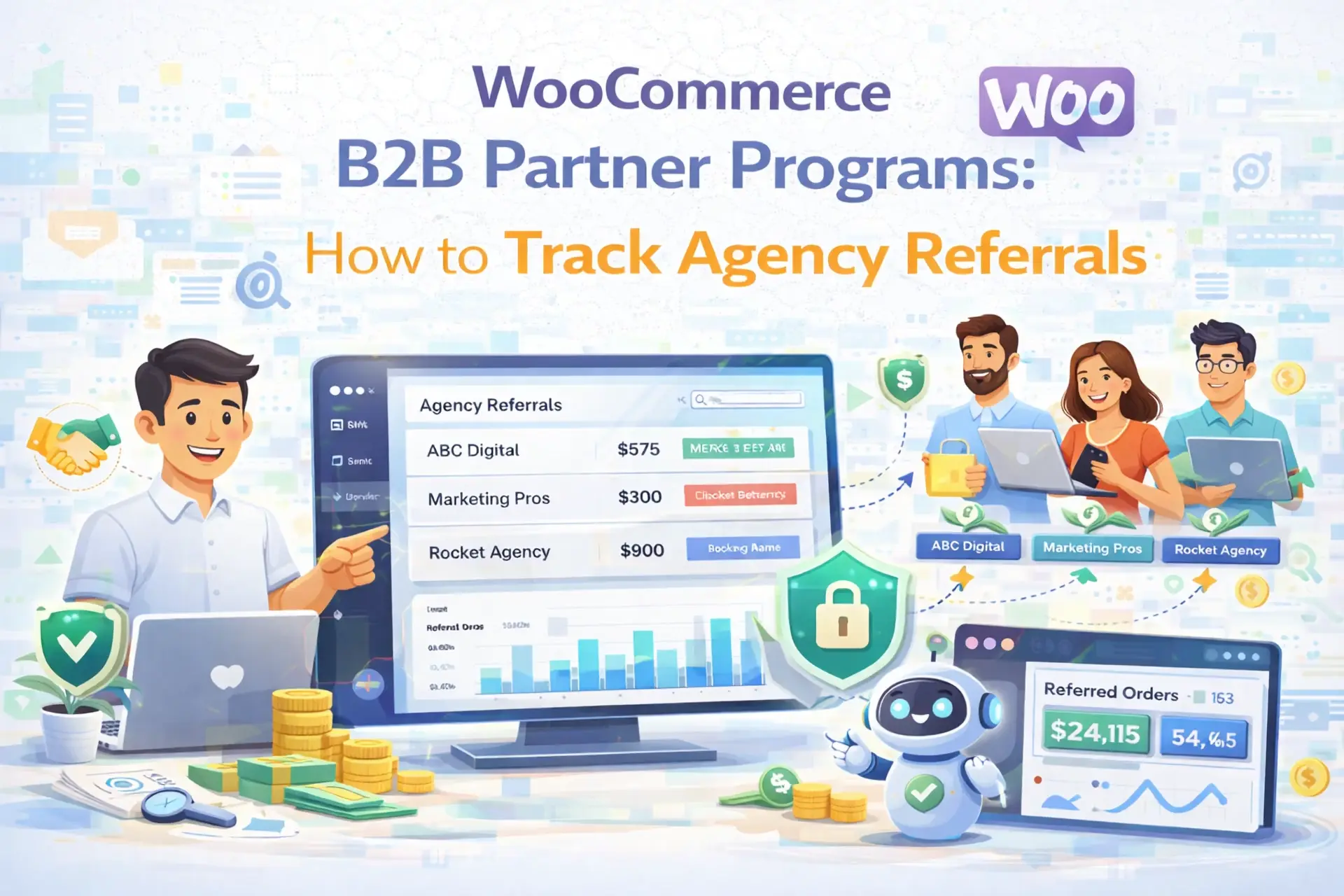 WooCommerce B2B partner programs – how to track agency referrals with Affiliate Engine plugin including custom commission tiers, partner dashboards and multi-client referral tracking for WooCommerce stores in 2026