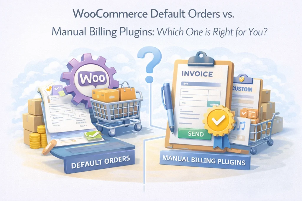 WooCommerce Default Orders vs. Manual Billing Plugins Which One is Right for You