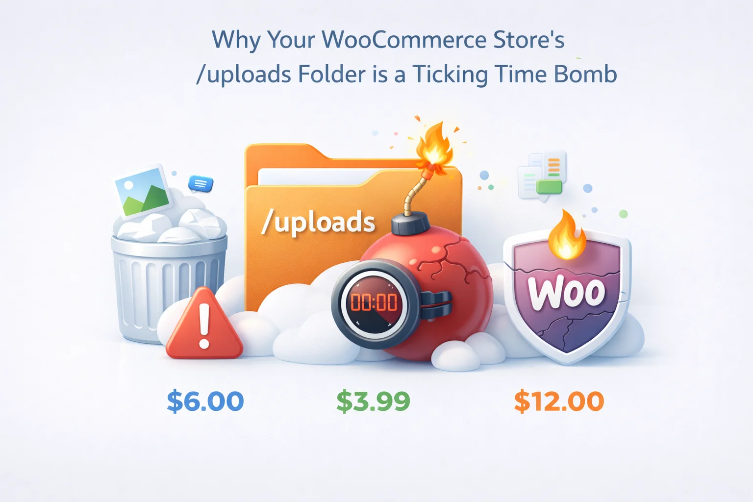 WooCommerce uploads folder growing as a ticking time bomb for store performance and hosting storage with prevention strategy using FTP media offload