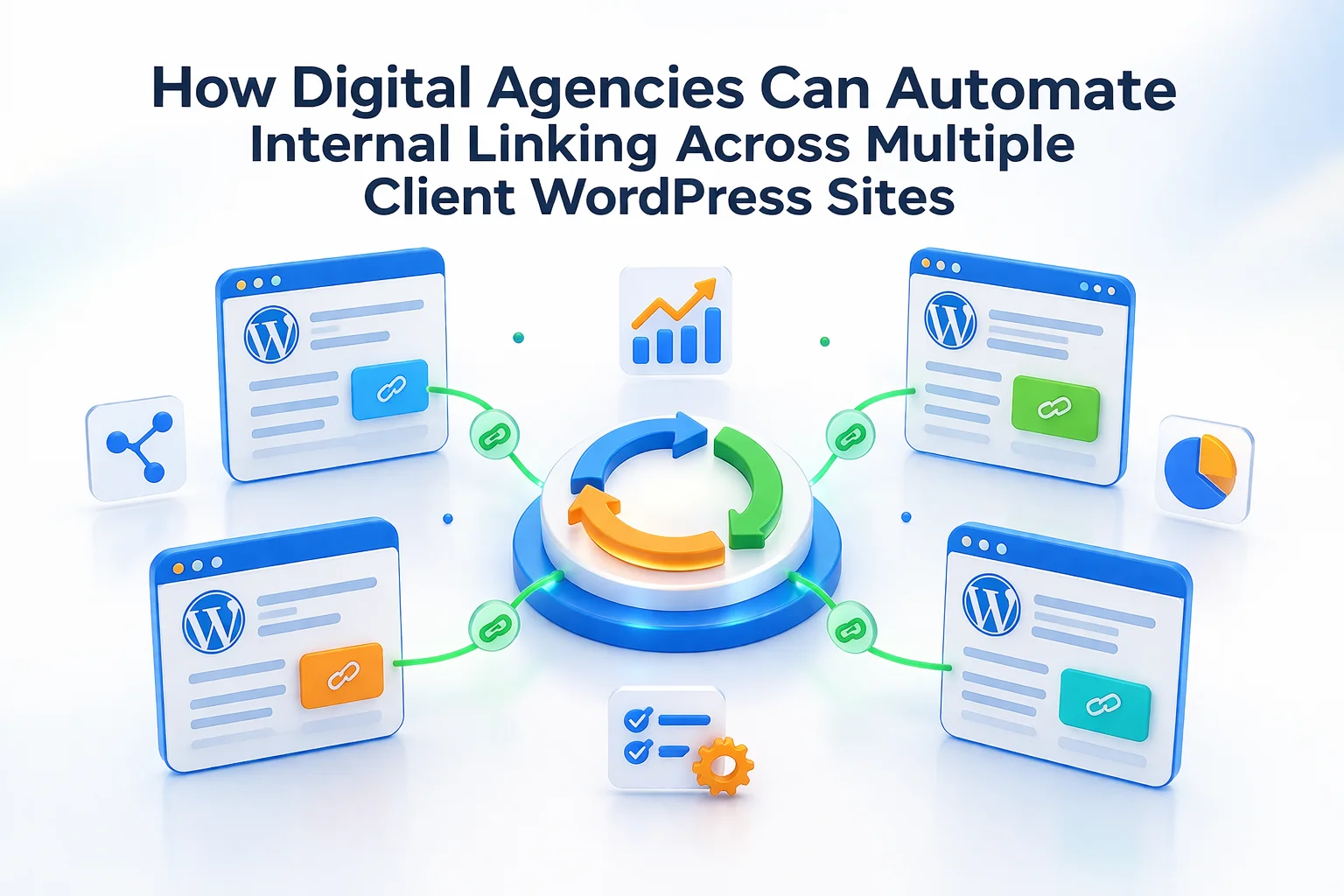 How digital agencies can automate internal linking across multiple client WordPress sites using AI-powered SEO interlinking plugin 2026