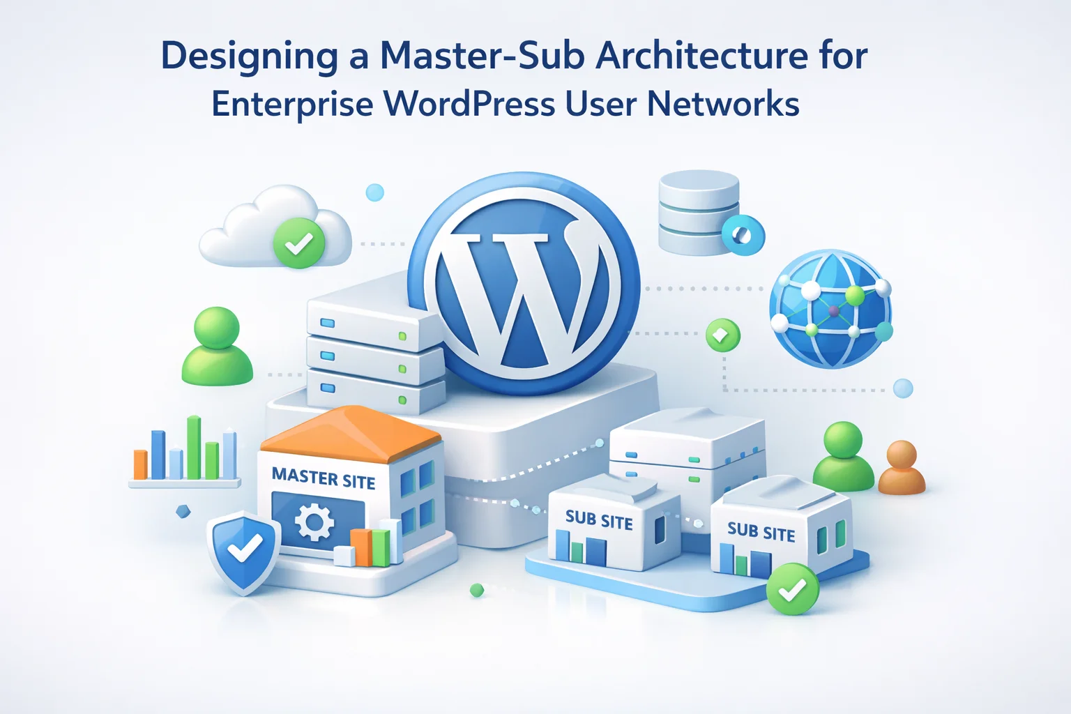 Designing a master-sub architecture for enterprise WordPress user networks – how to build scalable resilient multi-site user sync infrastructure at scale 2026