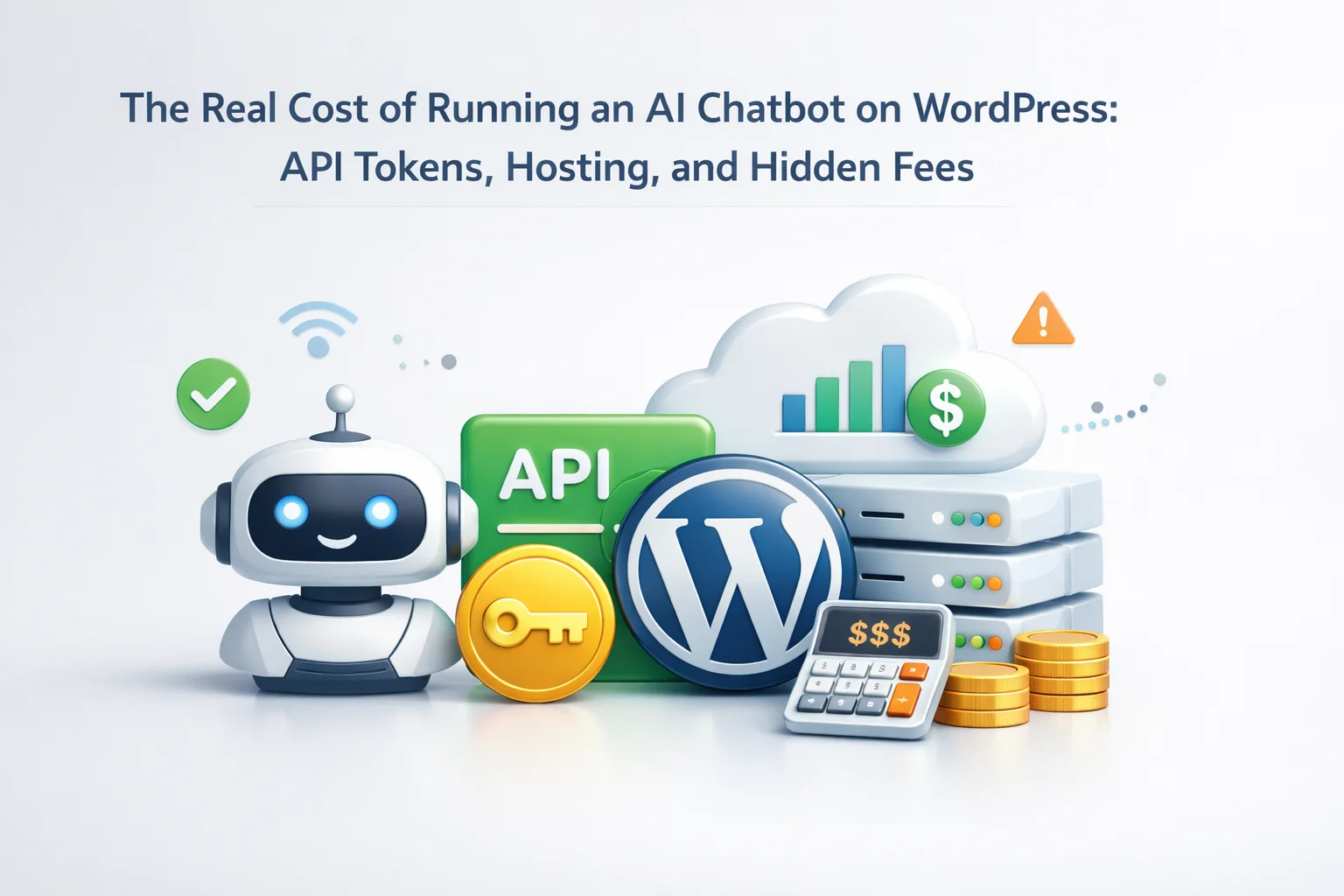 Complete cost breakdown for running AI chatbots on WordPress including API tokens hosting requirements and hidden fees analysis guide 2026