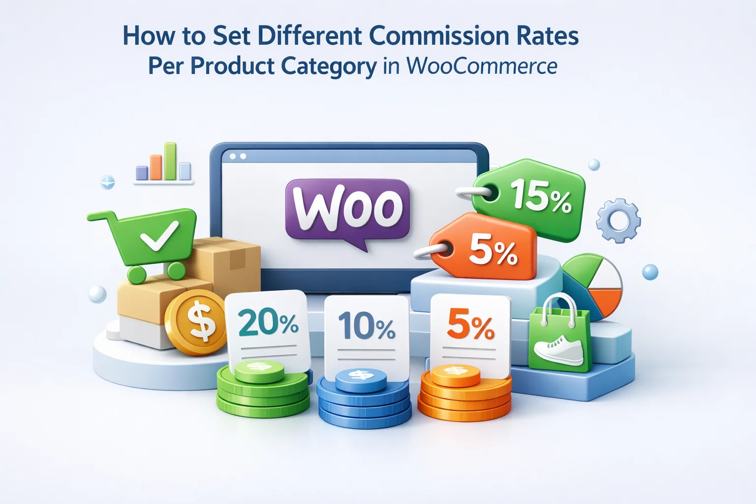 How to set different commission rates per product category in WooCommerce – configuring category-level and product-level affiliate commission overrides for multi-category WooCommerce stores 2026