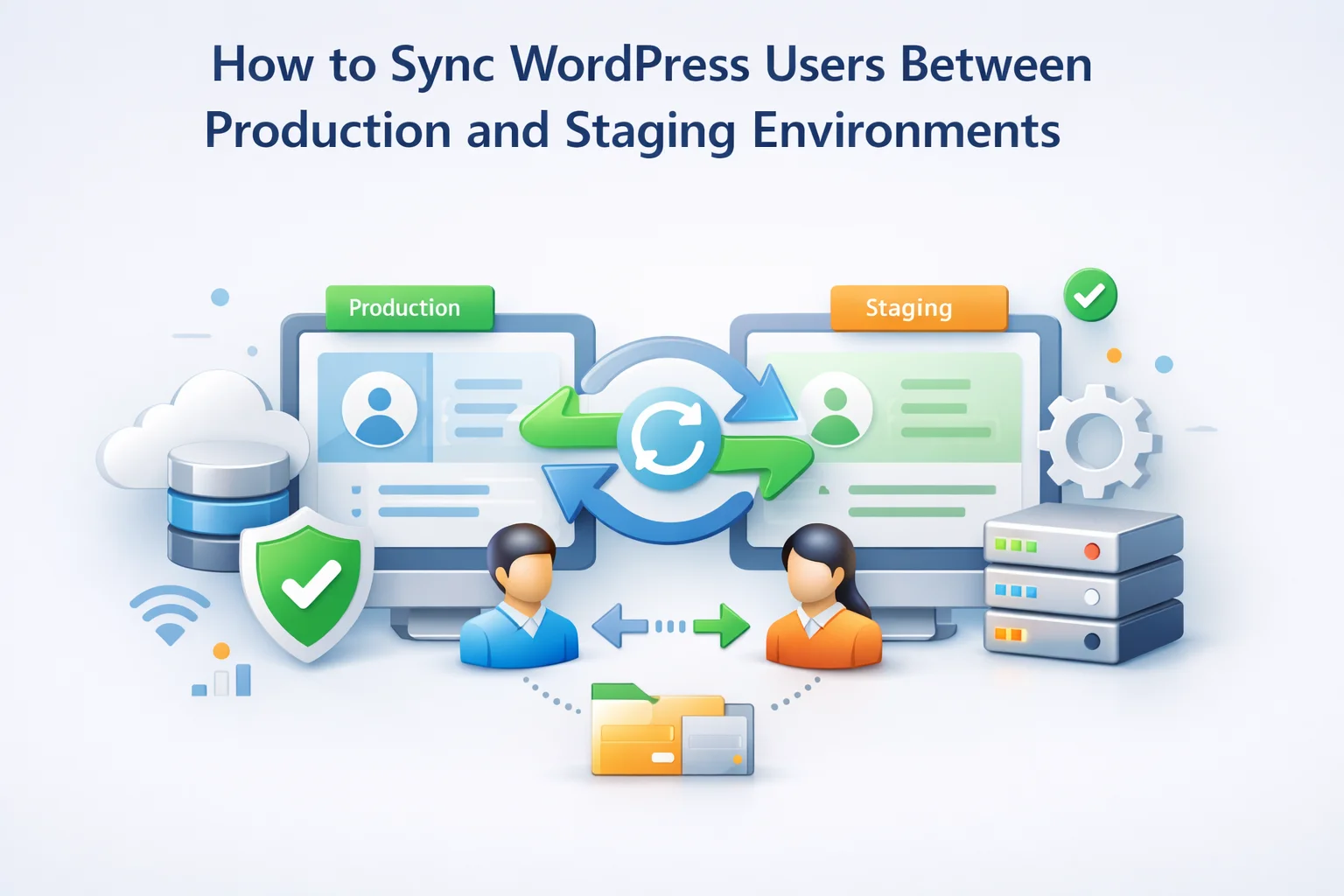 How to sync WordPress users between production and staging environments – safely copying real user data to staging for testing without exposing customer data or sending accidental emails 2026