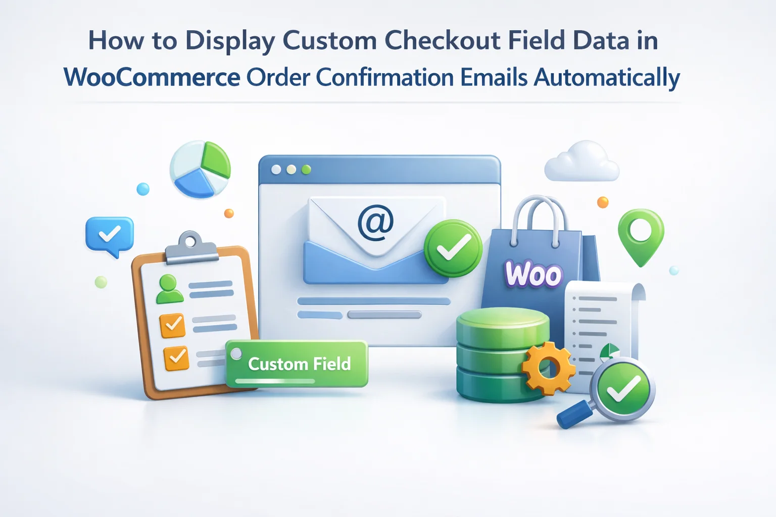 How to Display Custom Checkout Field Data in WooCommerceOrder Confirmation Emails Automatically 1 How to display custom checkout field data in WooCommerce order confirmation emails automatically – engraving text, dietary requirements, and delivery instructions in order emails