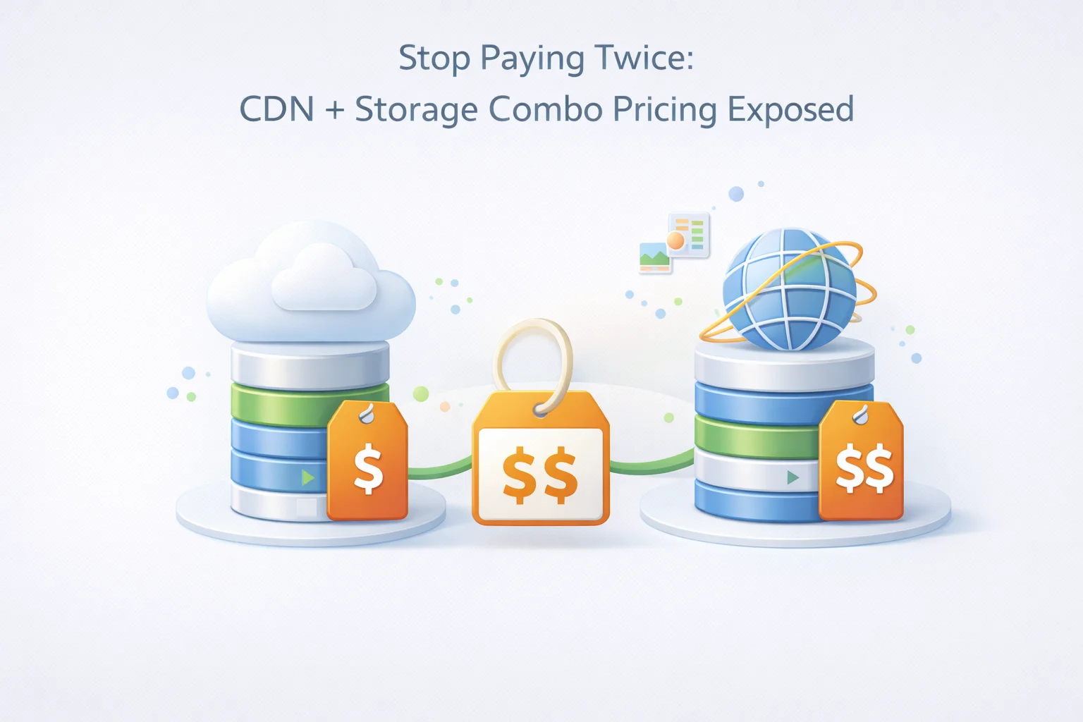 Stop Paying Twice:CDN + Storage Combo Pricing Exposed 1 CDN and storage combo pricing exposed showing where WordPress site owners pay twice for the same service through bundled hosting plans and separate add-ons