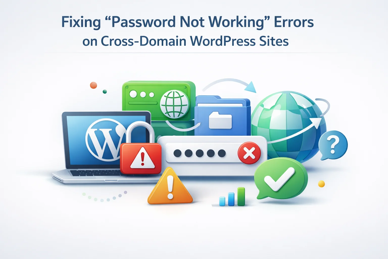 Fixing password not working errors on cross-domain WordPress sites – why credentials fail between connected installations and how to fix them permanently 2026