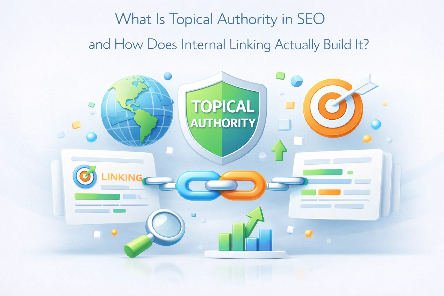 What is topical authority in SEO and how does internal linking build it showing the relationship between content clusters site structure and Google rankings in 2026