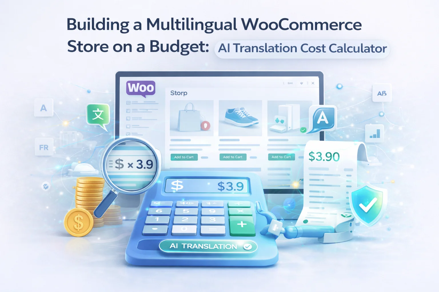 Building a multilingual WooCommerce store on a budget with AI translation – cost calculator and budget planning guide for online stores 2026
