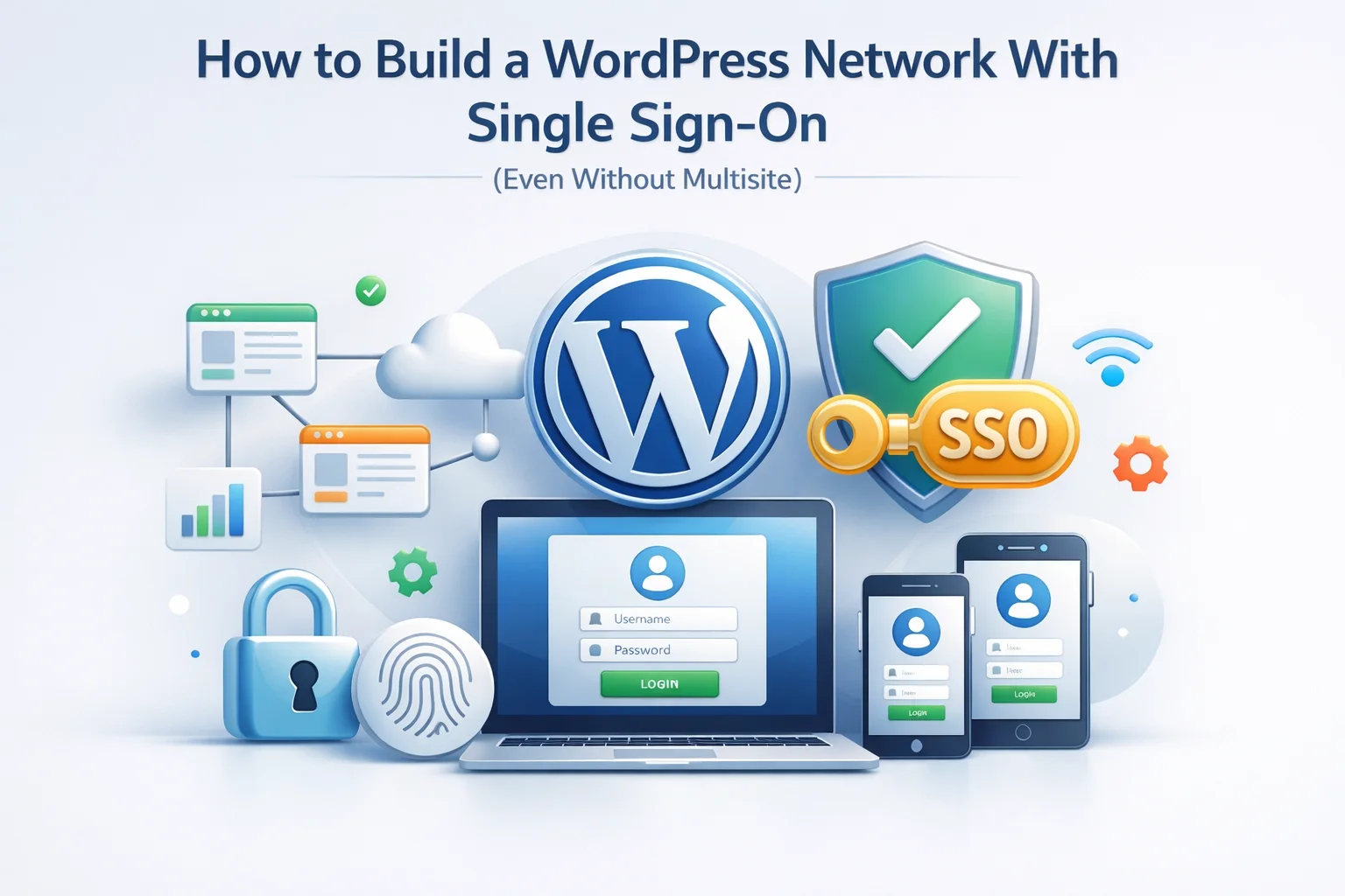Building WordPress network with single sign-on without multisite independent installations SSO architecture guide 2026