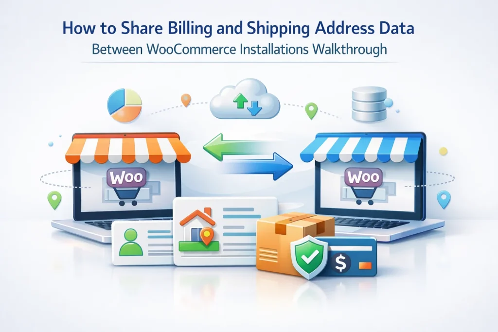 Data sharing between WooCommerce stores