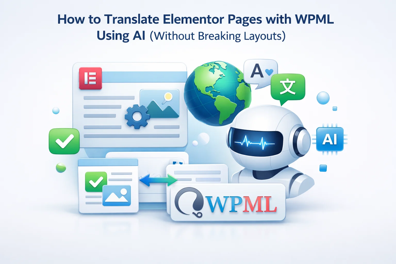 How to Translate Elementor Pages with WPML Using AI (Without Breaking Layouts) 1 How to translate Elementor pages with WPML using AI translation without breaking page layouts or losing widget content in 2026