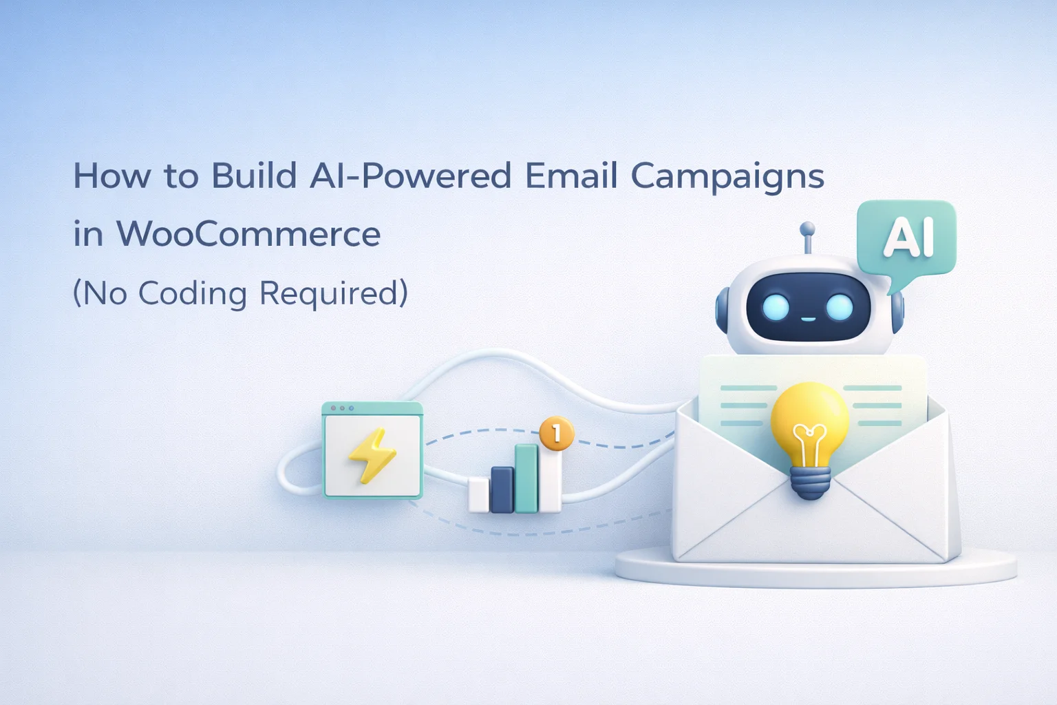 How to build AI powered email campaigns in WooCommerce without coding using AI assistant and drag and drop email builder 2026